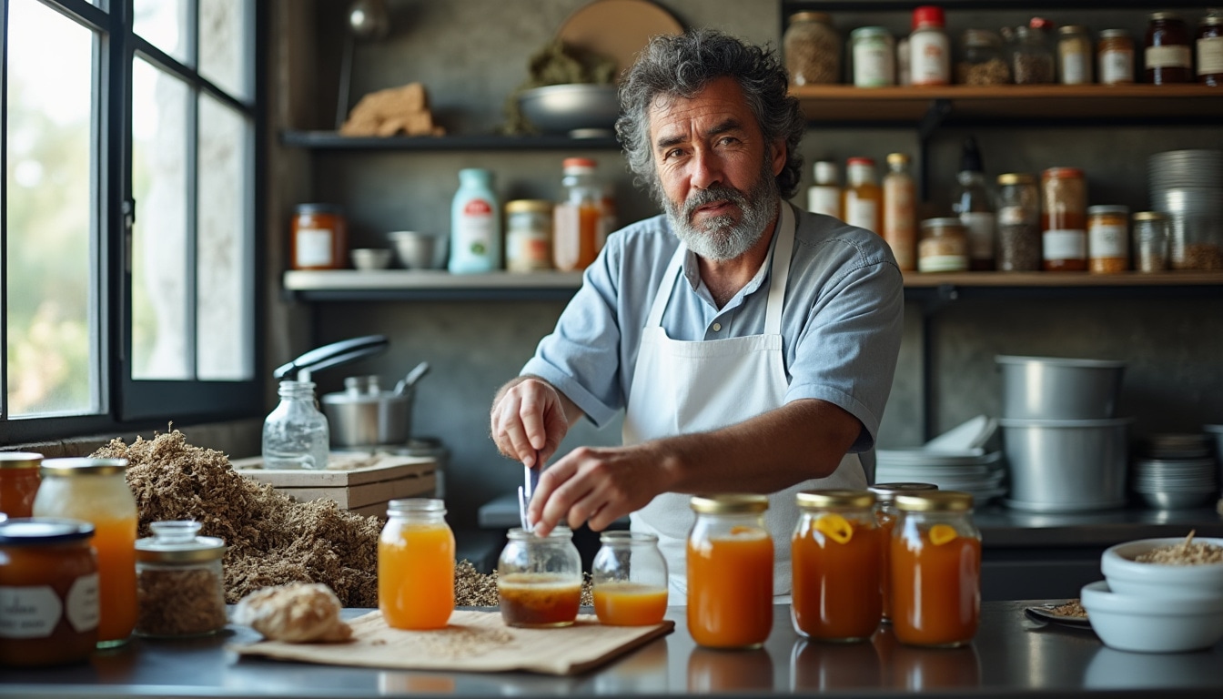 Pequeño negocio aplicando prácticas de producción circular